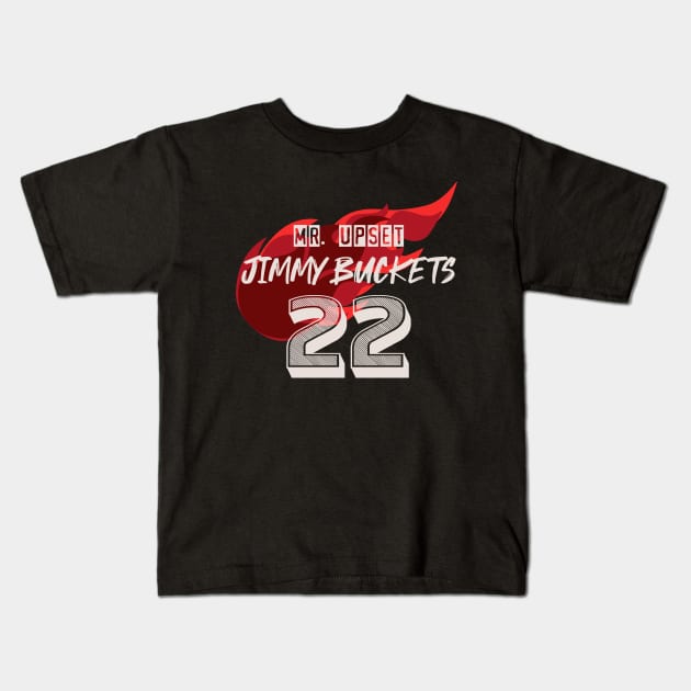 Playoffs Jimmy Buckets MR UPSET A Kids T-Shirt by HCreatives